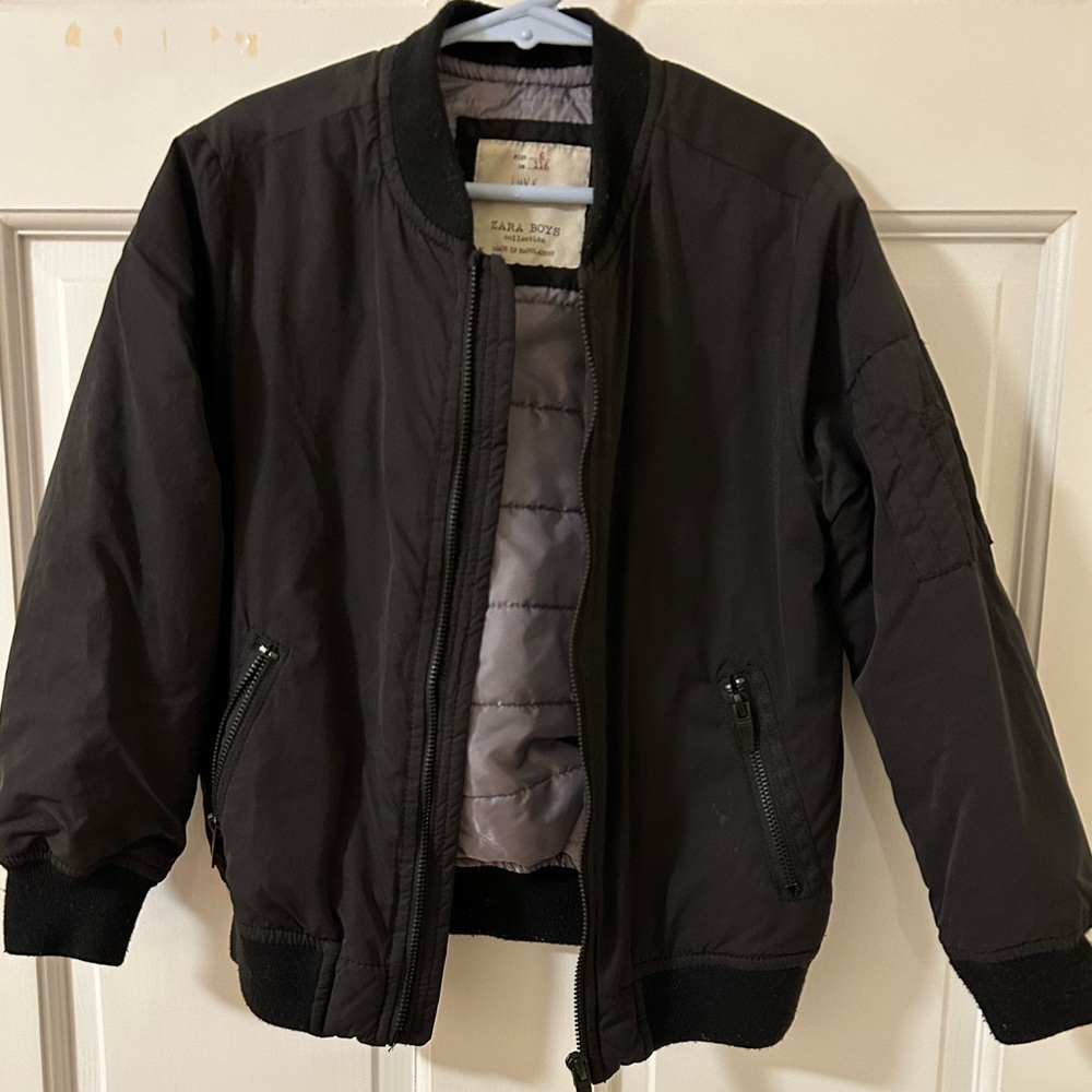 Boys Zara Bomber Jacket